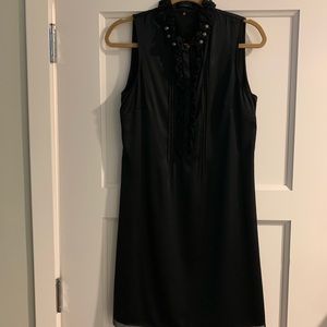 Elie Tahari black silk dress